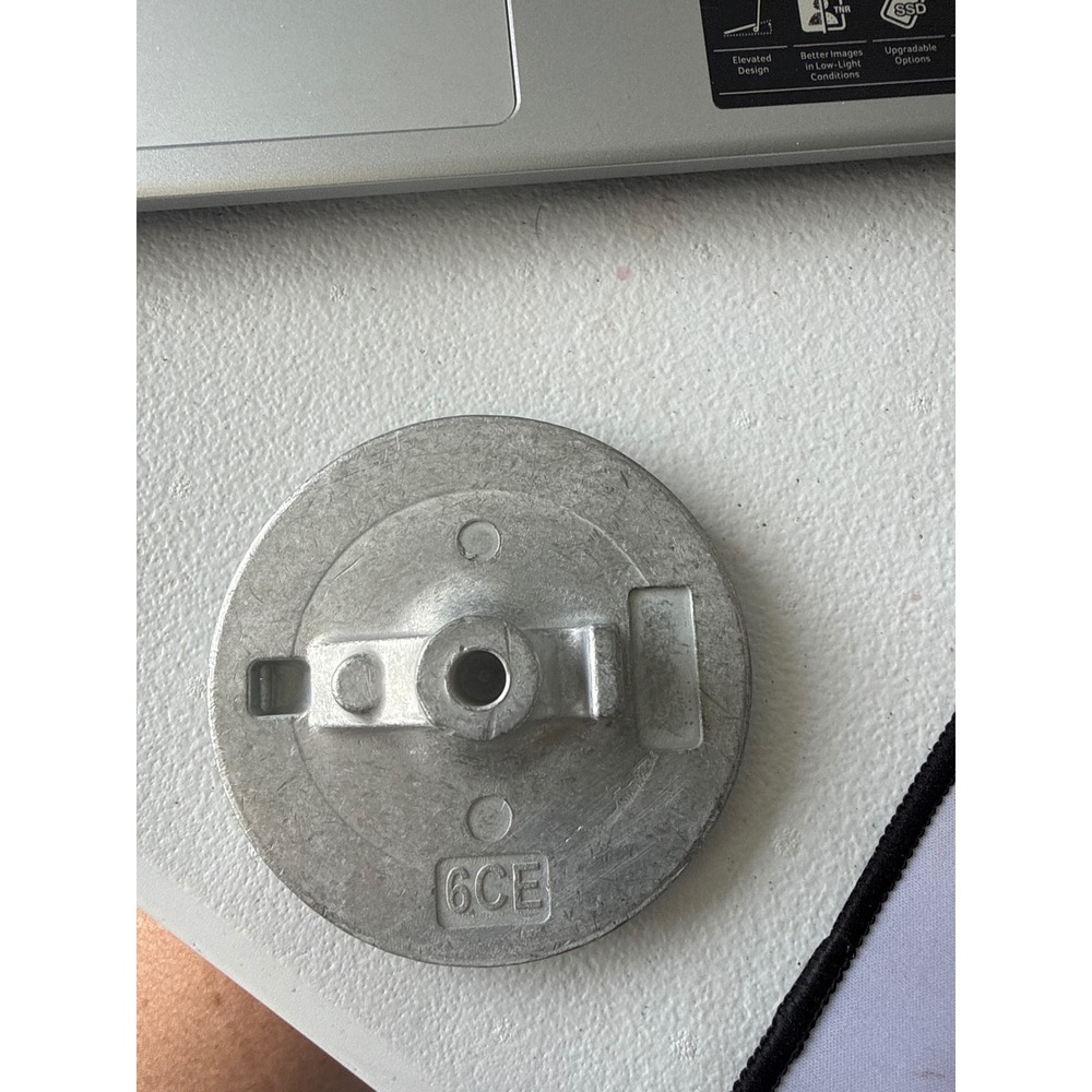 Yamaha 6CE-45373-00-00 Zinc Trim Tab Anode 225-350HP Outboard SPW151-ZN